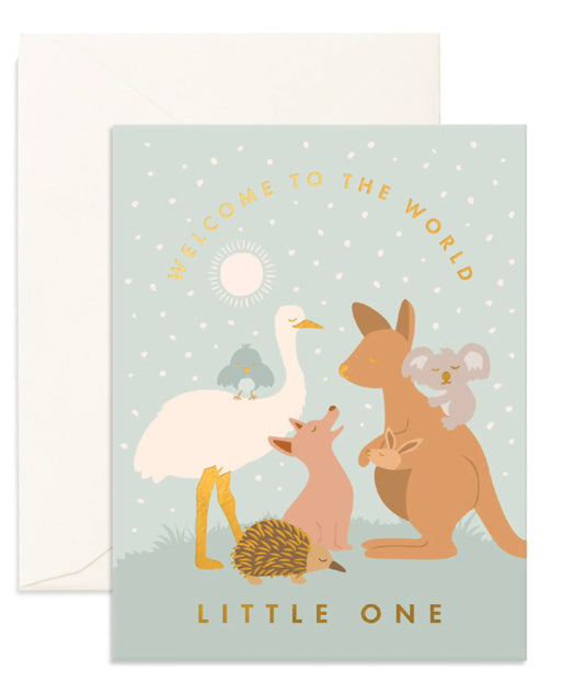 Little One Outback Greeting Card