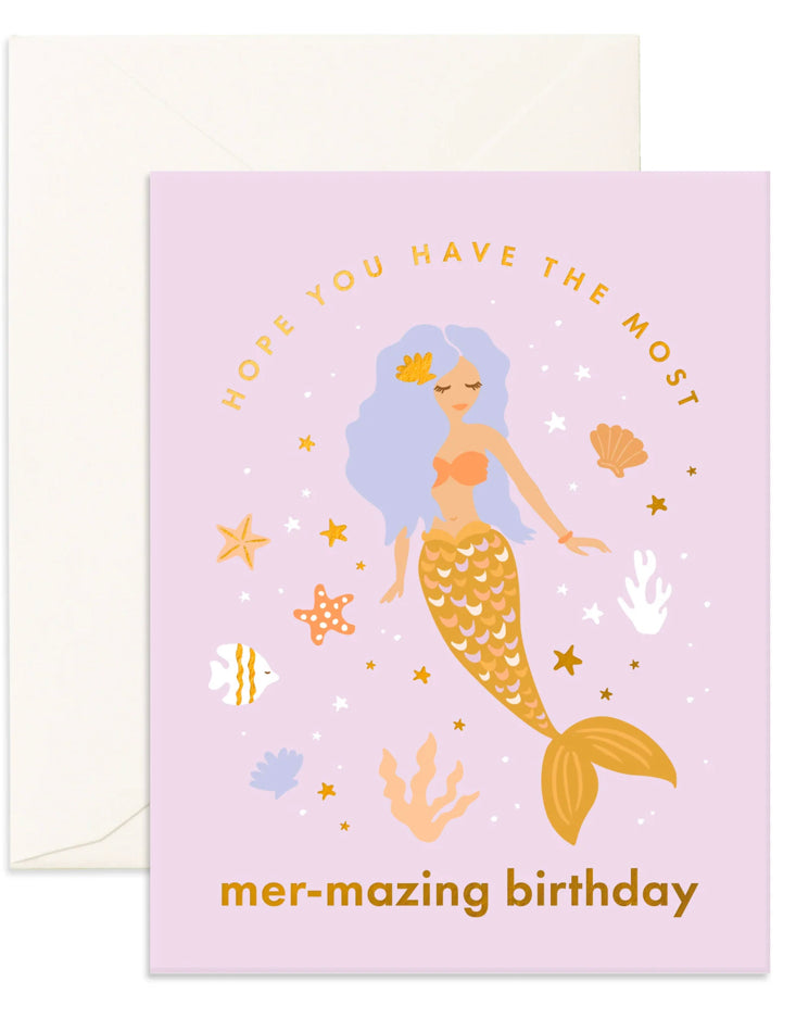 Mer-mazing Birthday Greeting Card