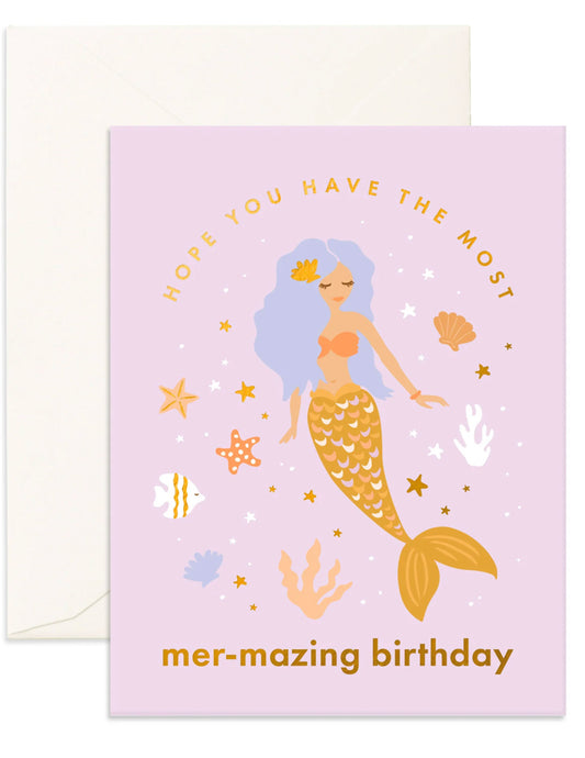 Mer-mazing Birthday Greeting Card
