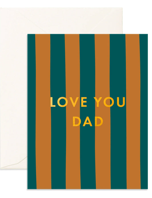 Love You Dad Roland Garros Greeting Card