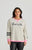Relaxer Sweat in Grey w Pink