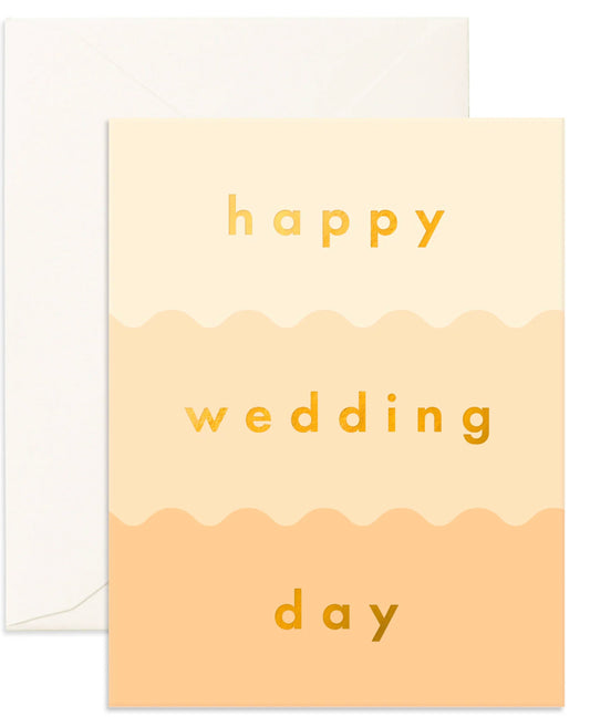 Wedding Day Layer Cake Greeting Card