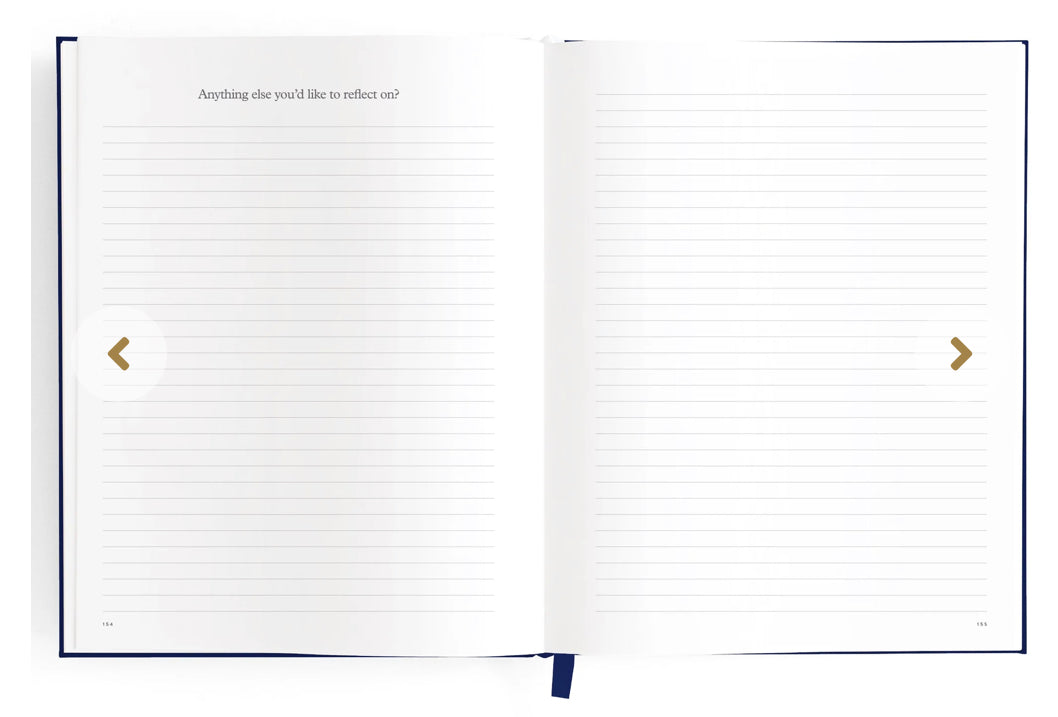 This Is My Story Memoir Journal Navy