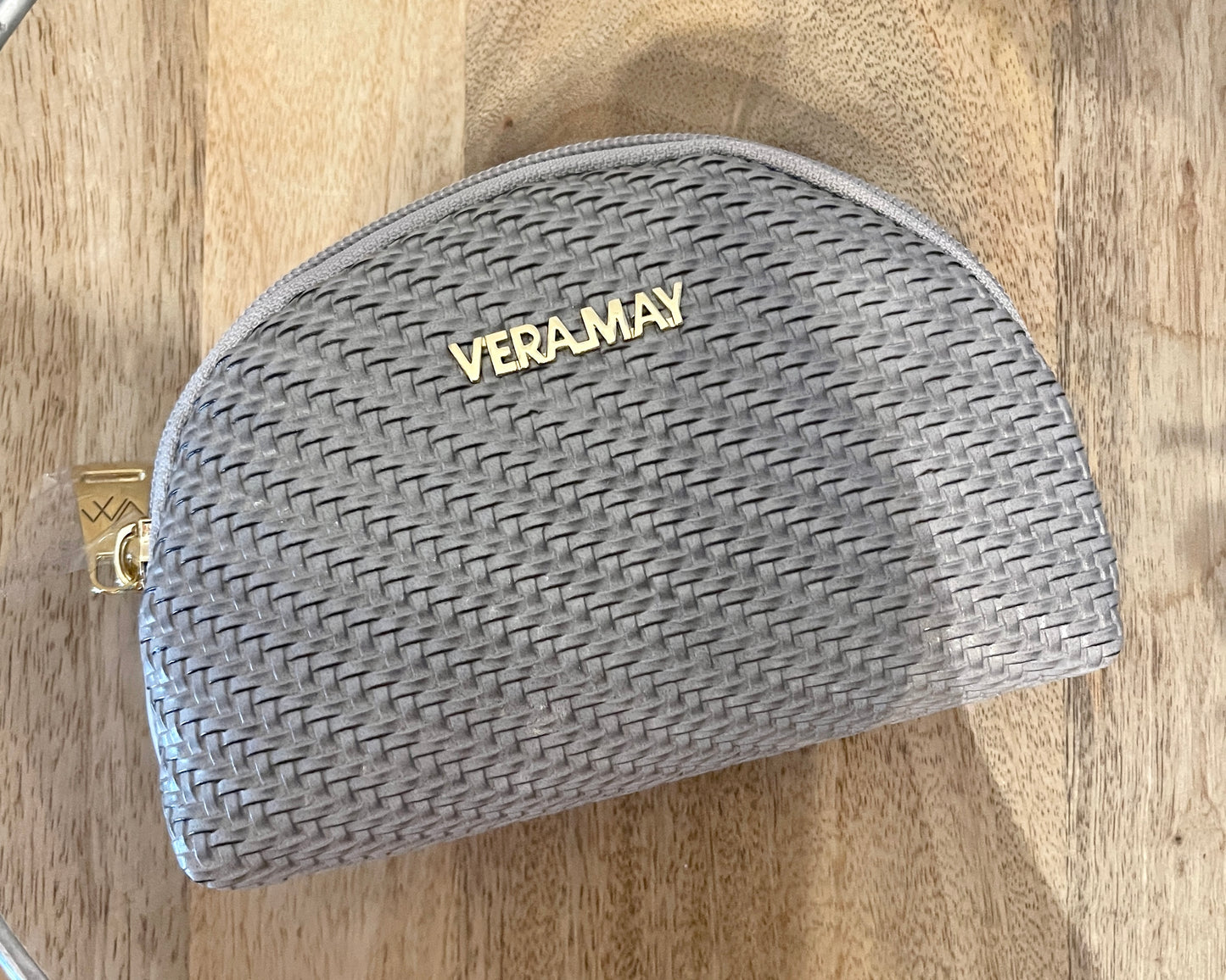 Vera May Brooklyn Grey Vegan Leather Fashion Bag Set of 3