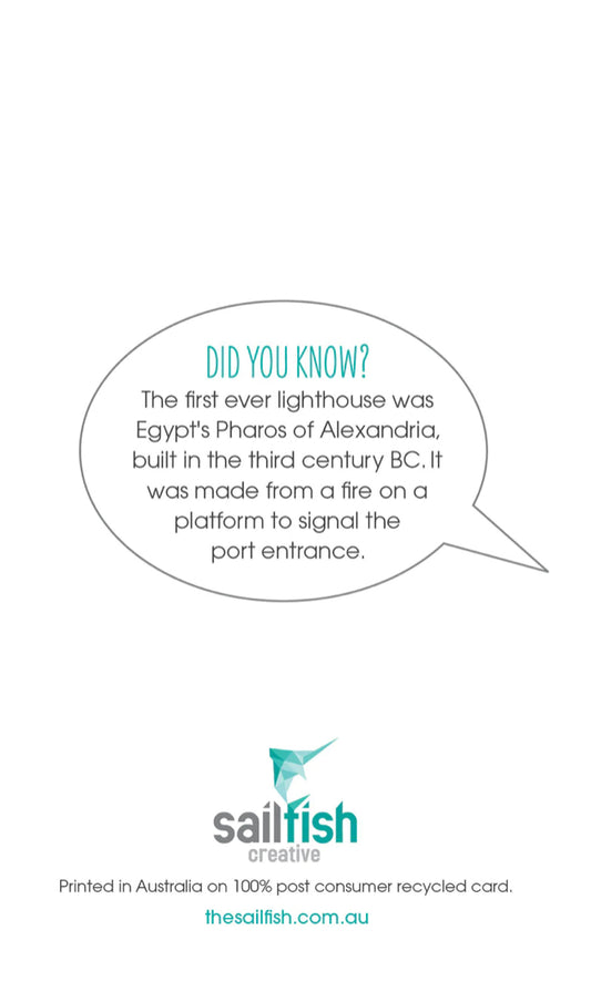 Greeting Card - Lighthouse