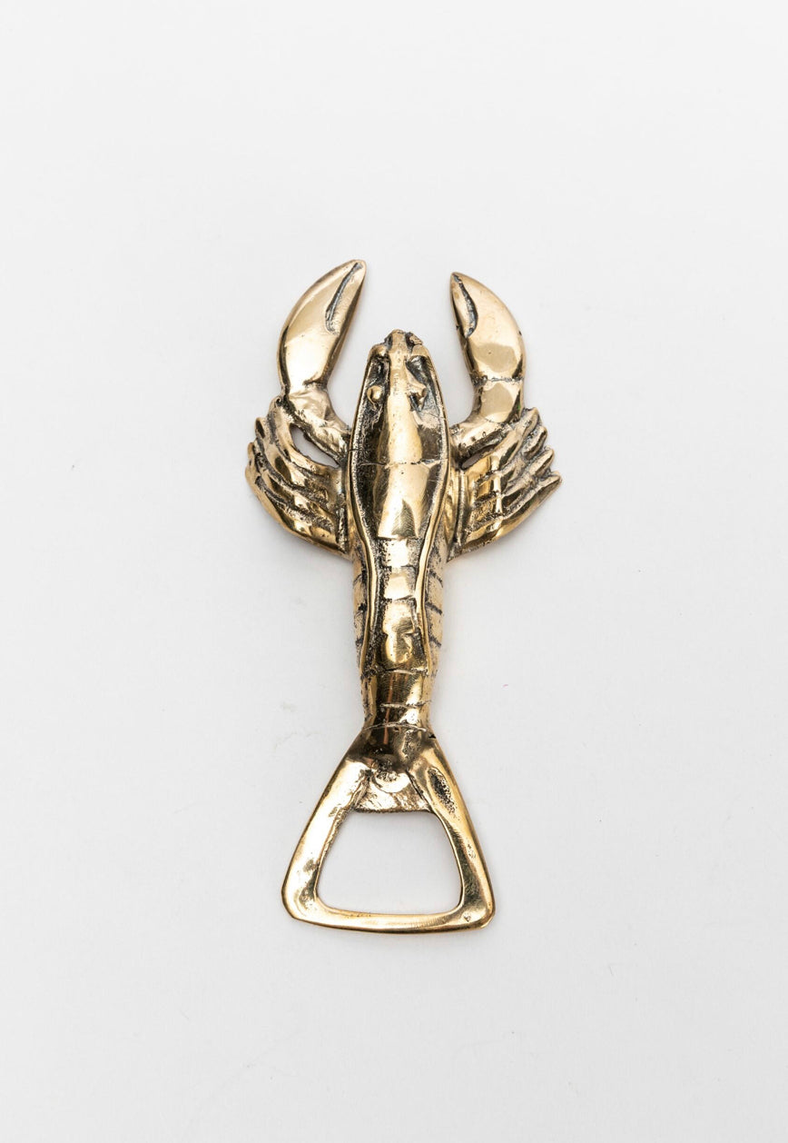 Lobster Bottle Opener Gold