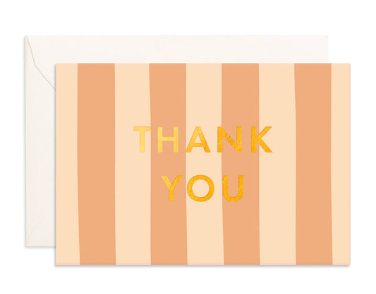 Thank You Corsica Mini Greeting Card