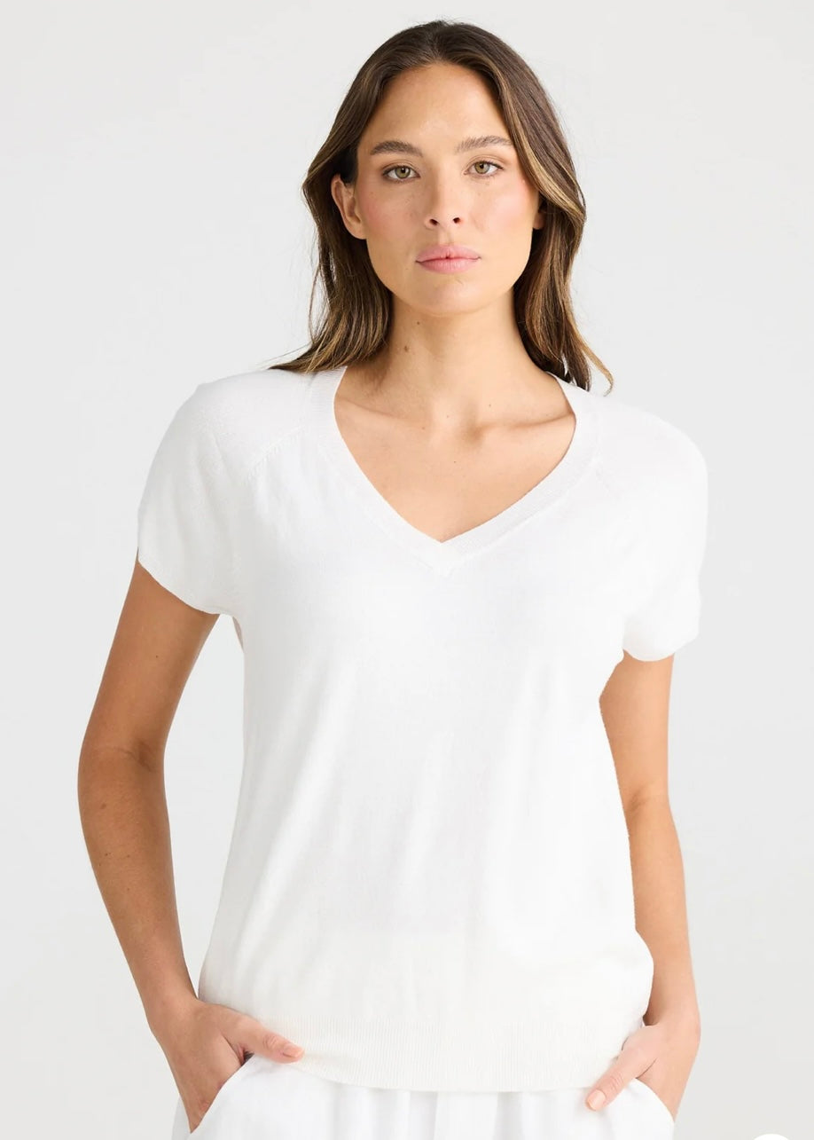 Porta Knit in White