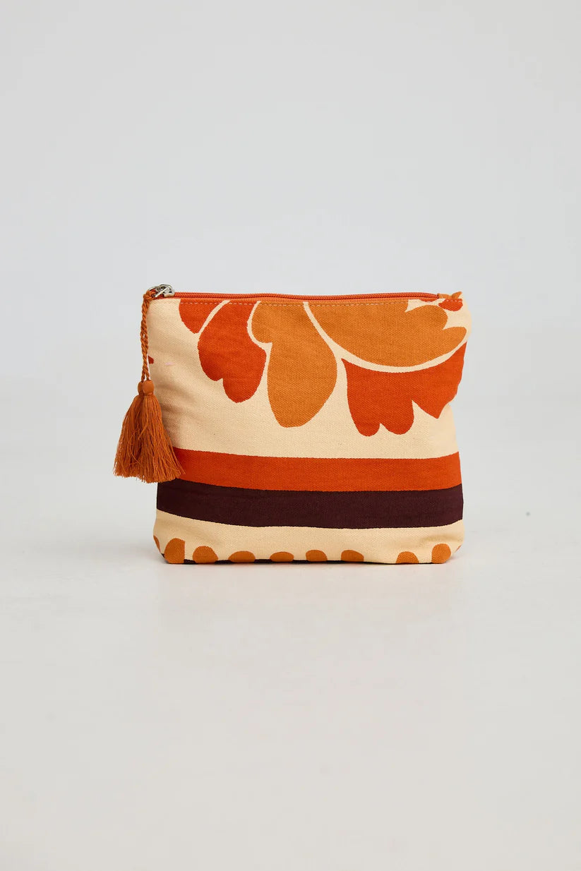 Ocean Pouch in Tuscan Palm