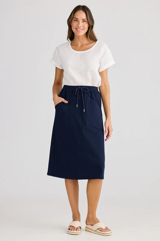 Captain Skirt in Navy