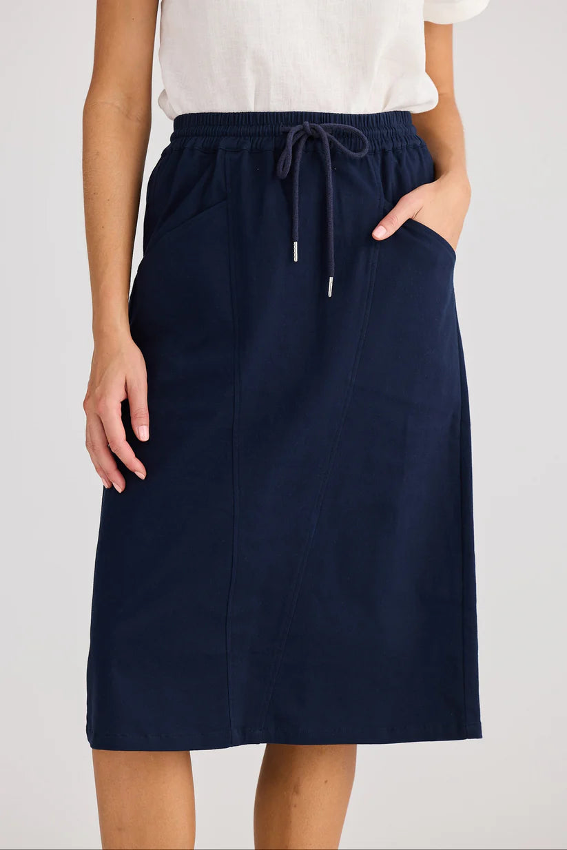 Captain Skirt in Navy