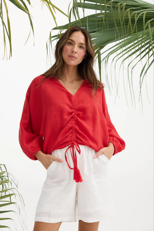 Happy Hour Top in Red