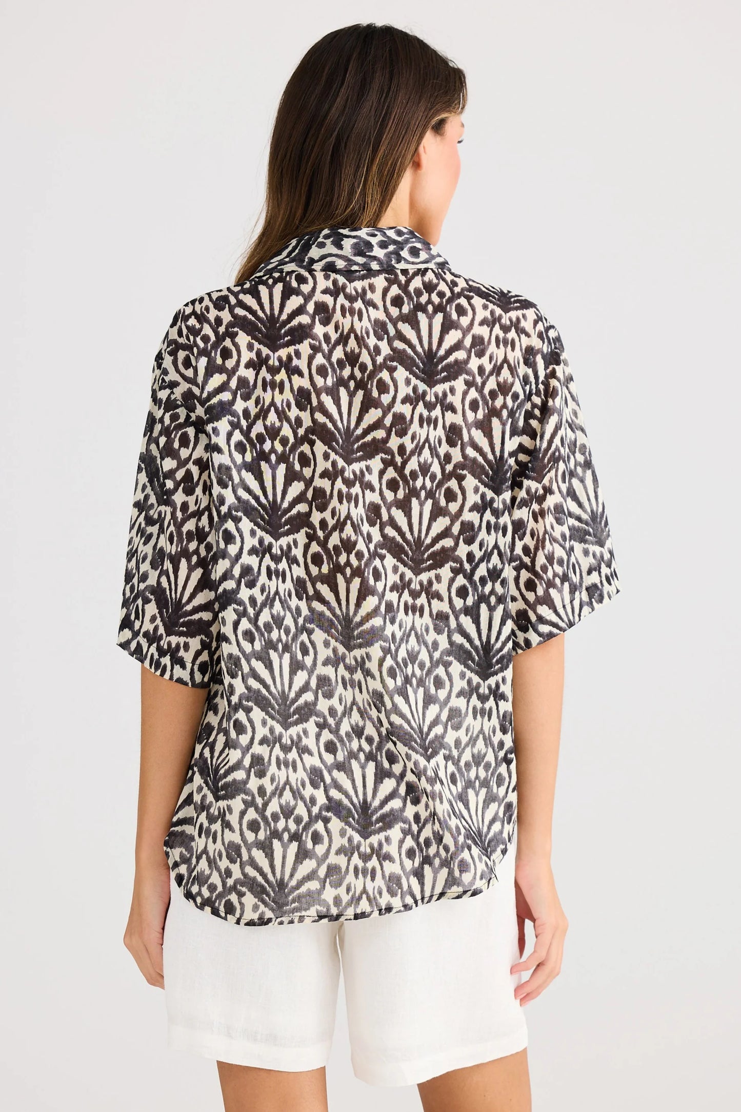 Playa Shirt in Spring Fan