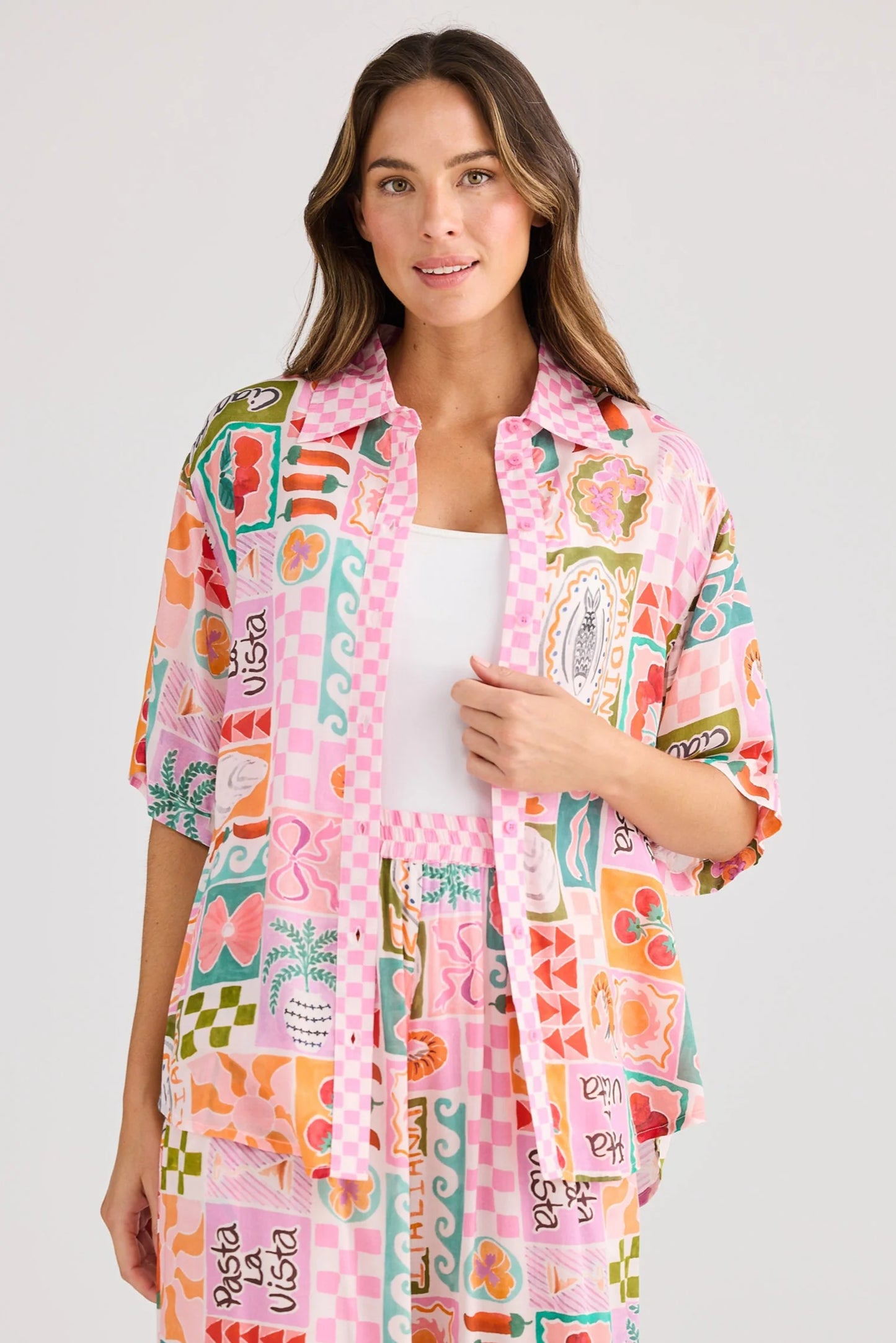Playa Shirt in Sardinia Summer