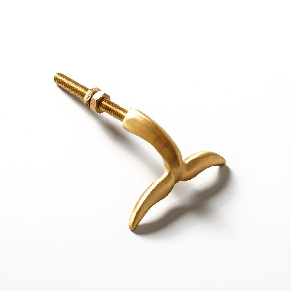 Humpback Brass Knob