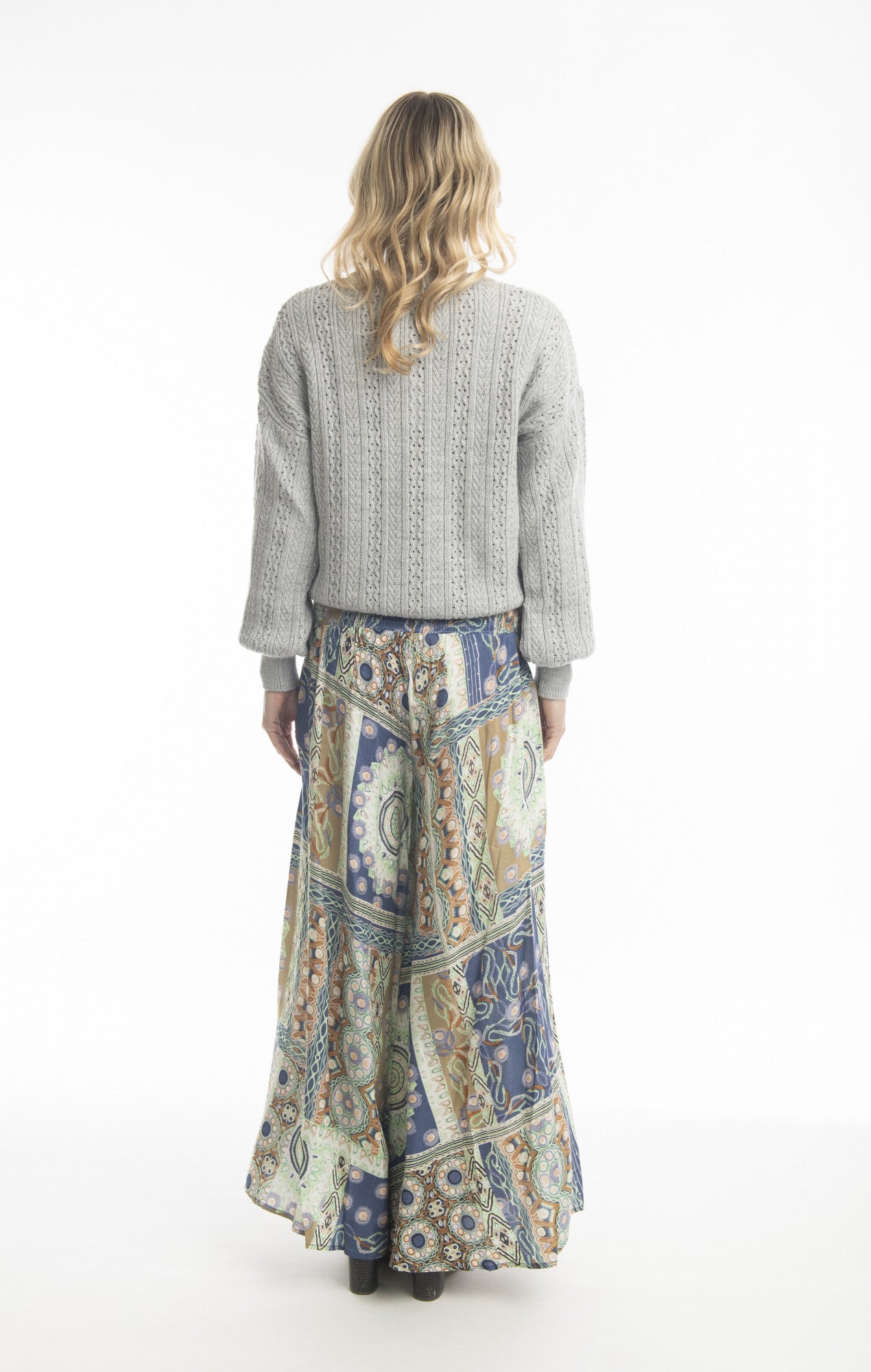 Alpaca Knits Jumper in Grey Melange
