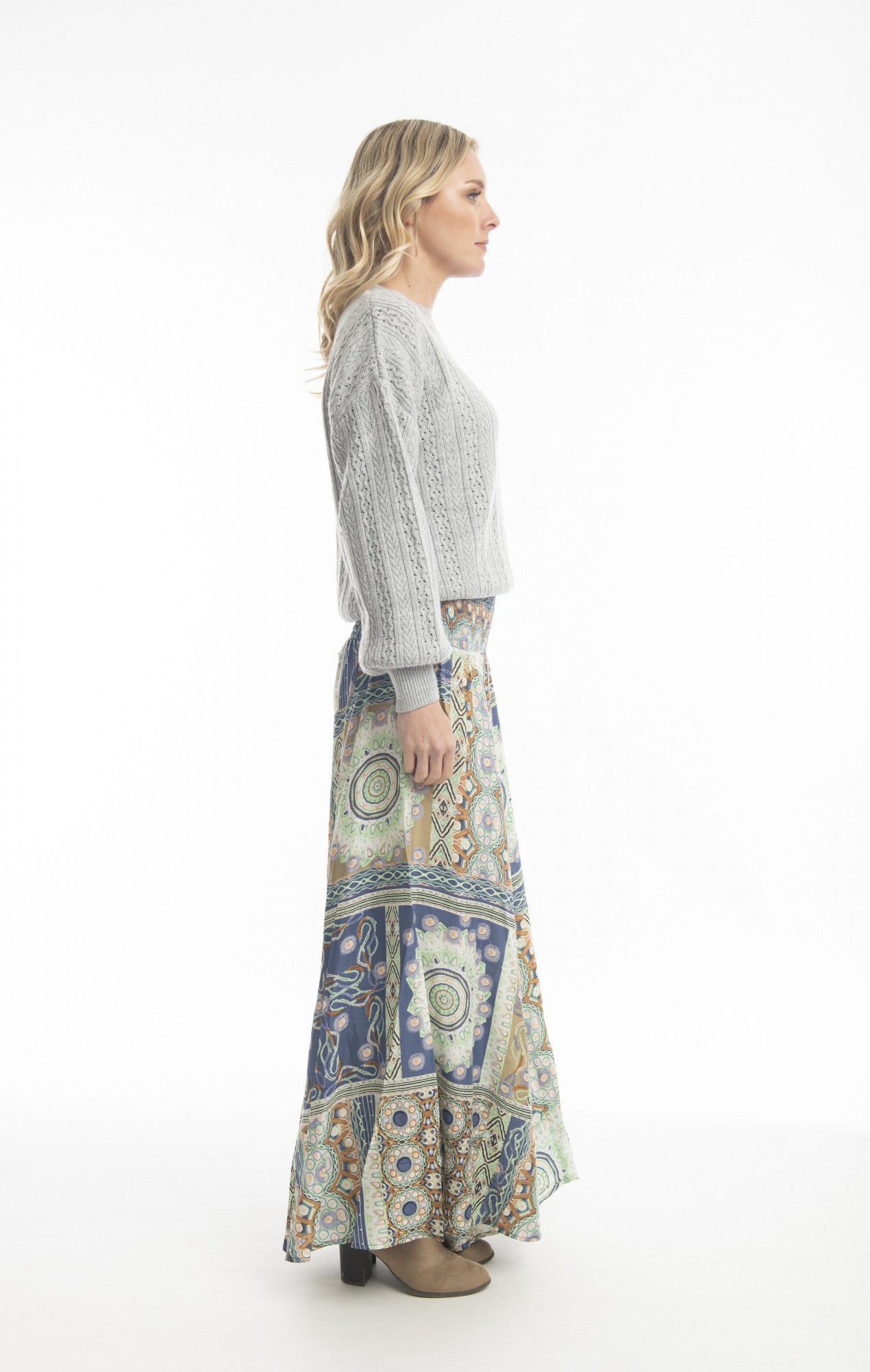 Alpaca Knits Jumper in Grey Melange