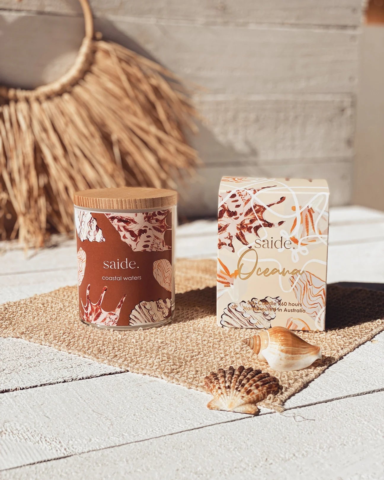 Oceana Large Candle - Coastal Waters