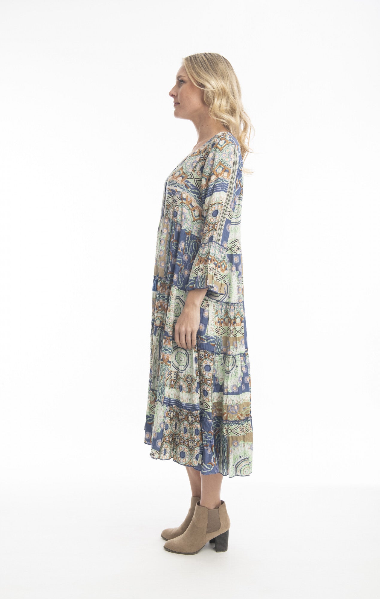 Mewar Dress Maxi Layers