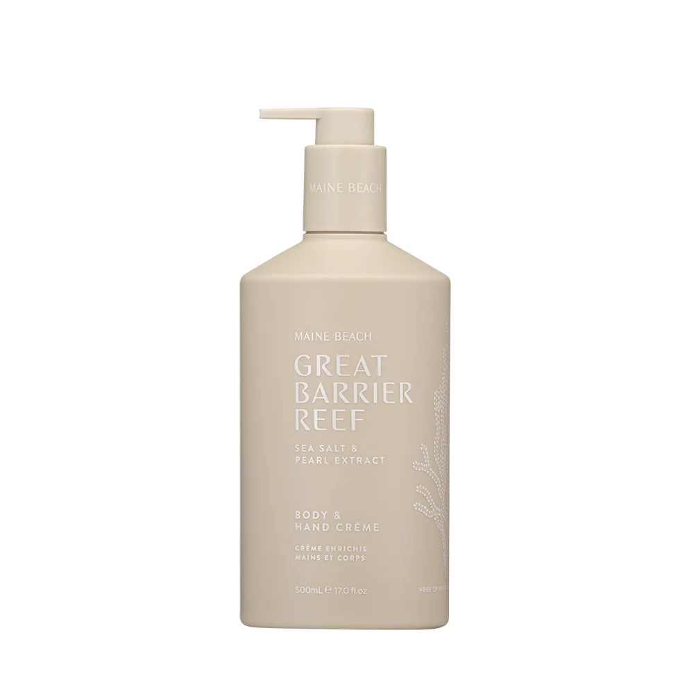 Great Barrier Reef Sea Salt Collection Body & Hand Creme 500ml
