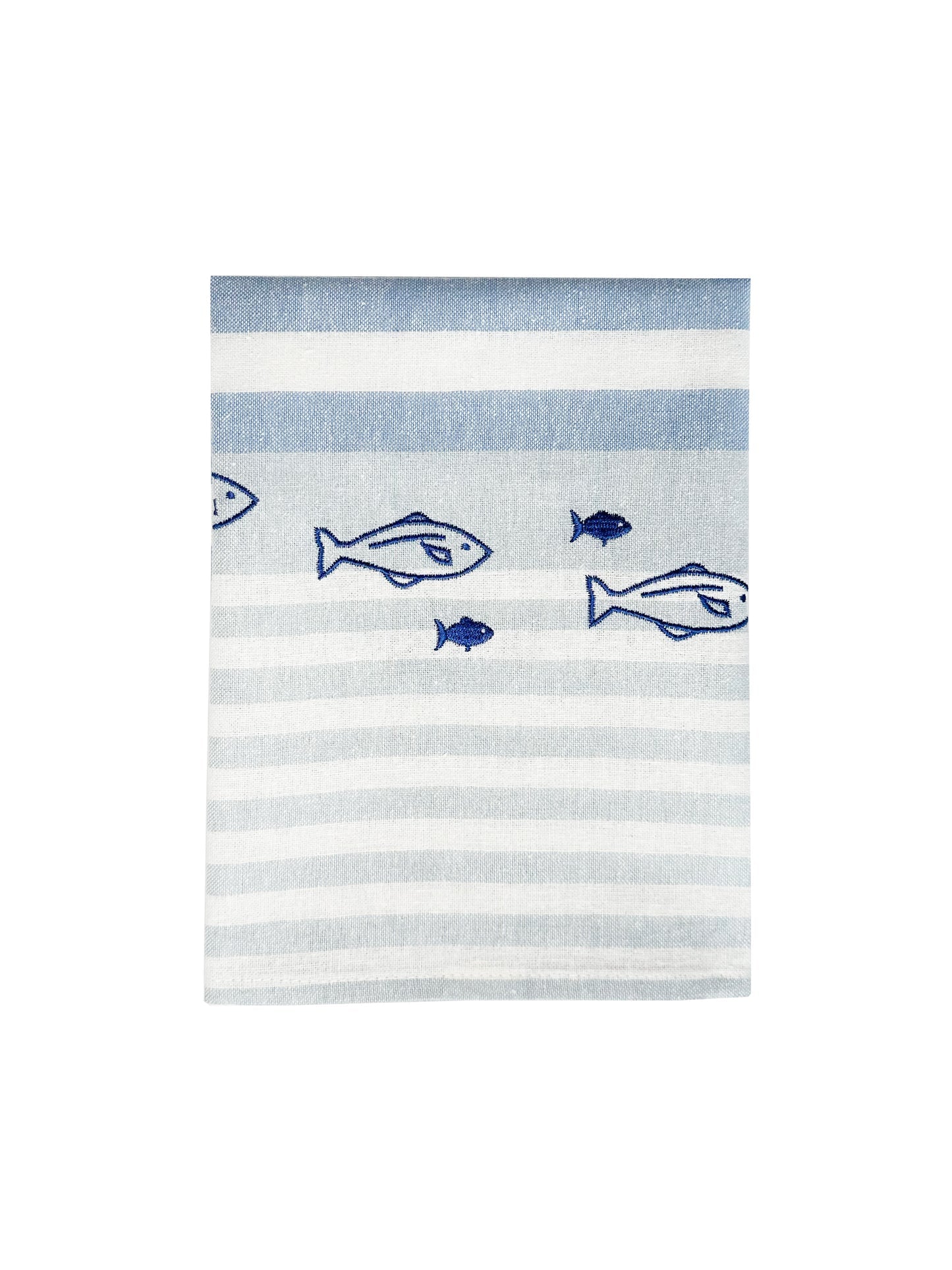 School of Fish Linen Tea Towel