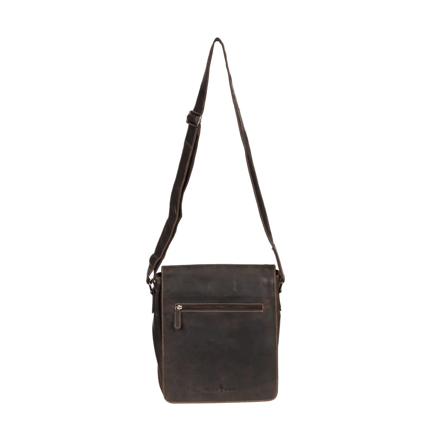 Lorne Leather Shoulder Bag - Brown