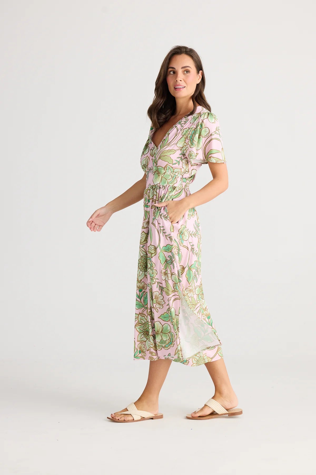 Blossom Dress in Columbian Floral