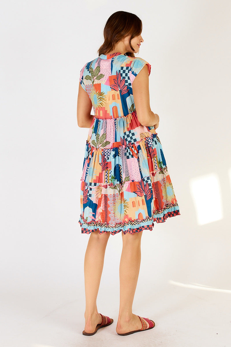 Solaire Dress Print