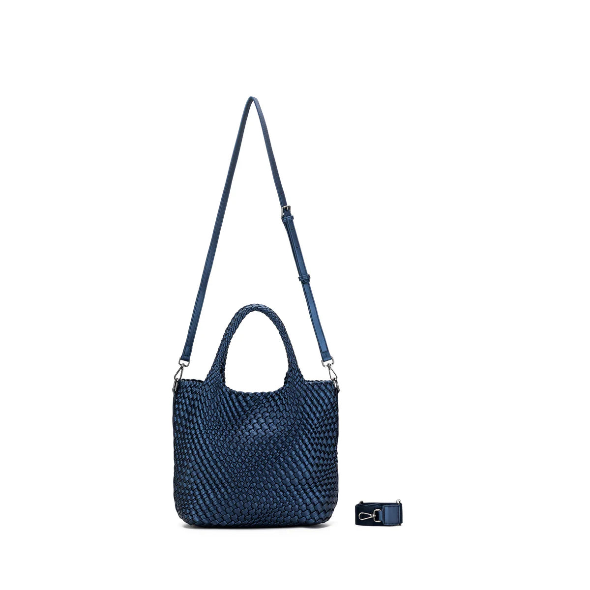 Amali Navy 2 Piece Handbag Set