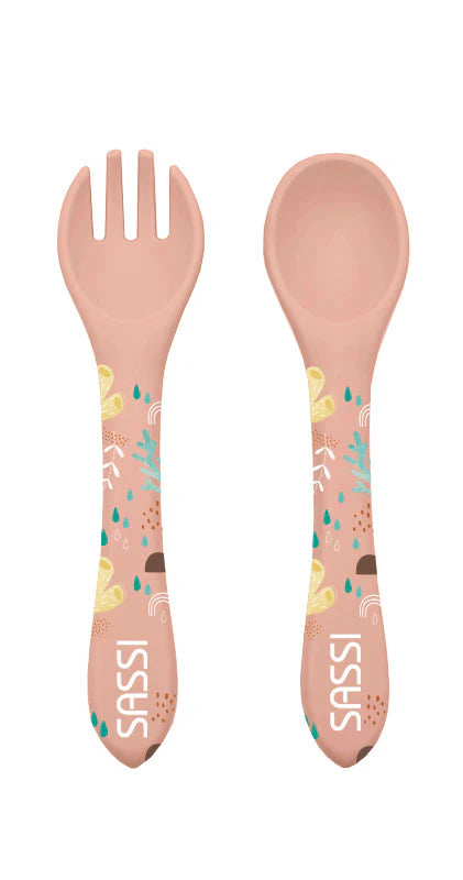 Sassi Silicone Cutlery Set - Slurpy the Octopus