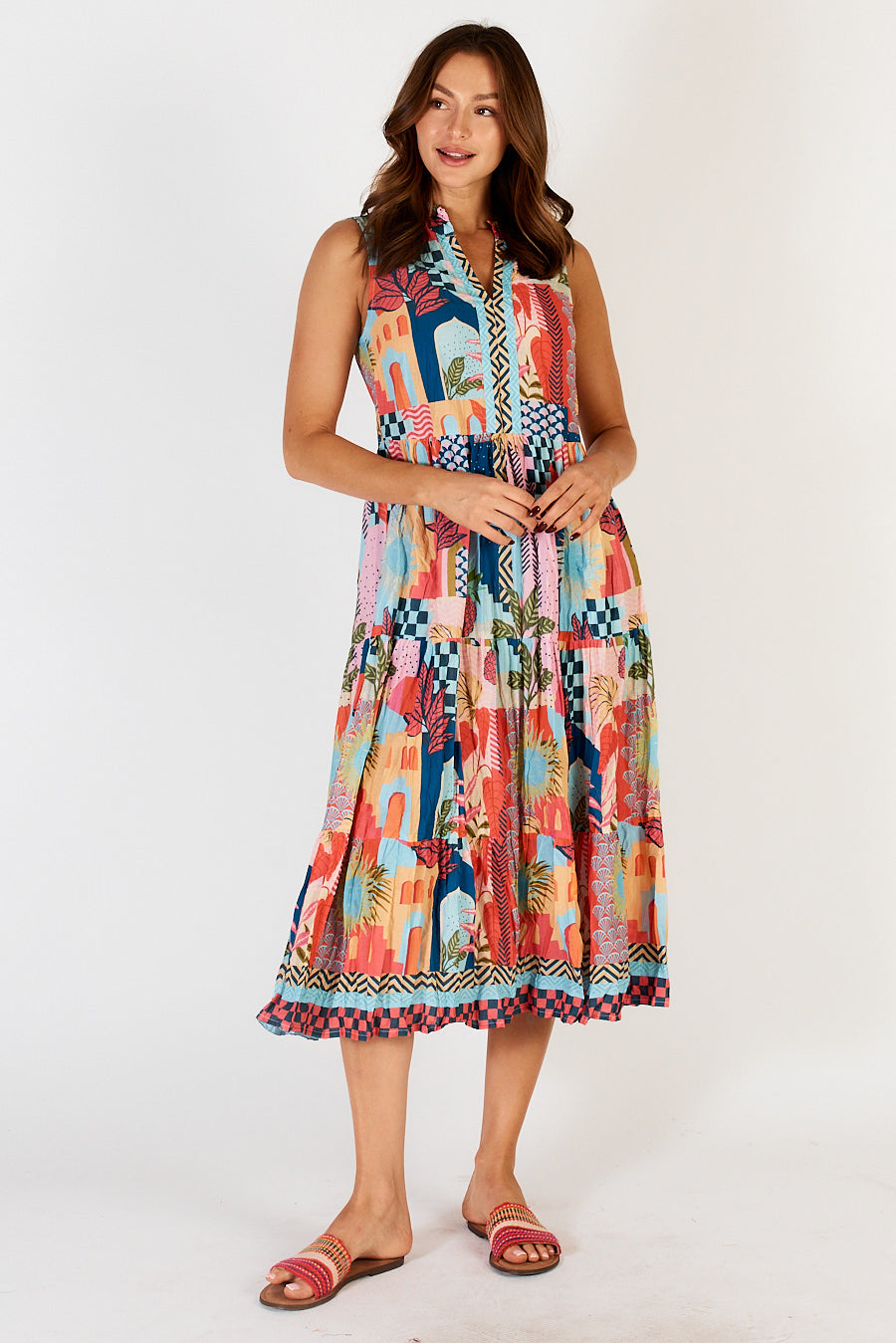 Solaire Dress Print