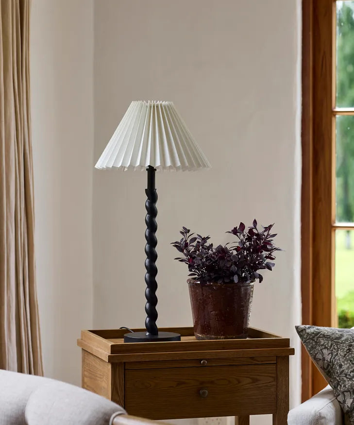 Twist Table Lamp Base - Short