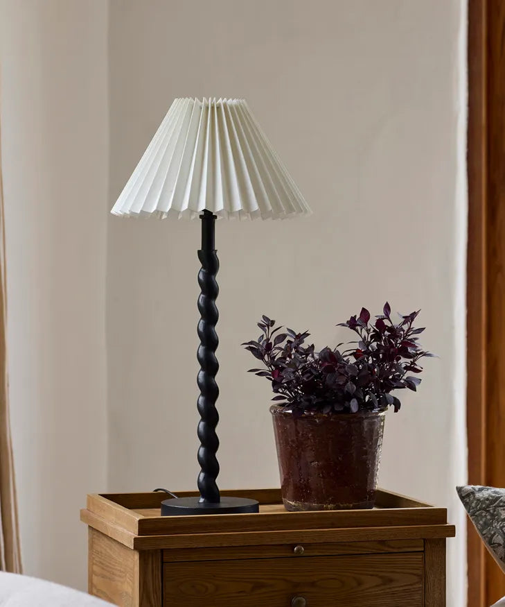 Twist Table Lamp Base - Short