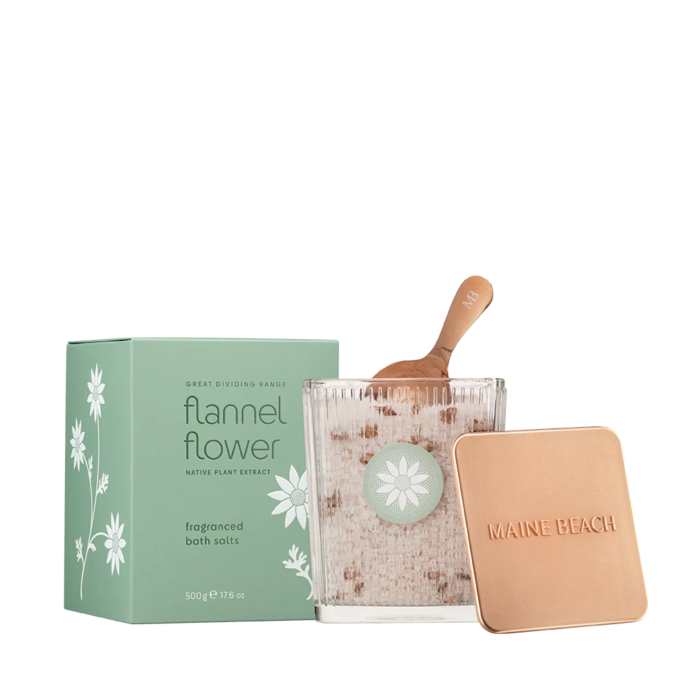 Flannel flower Bath Salts 500g - Display jar