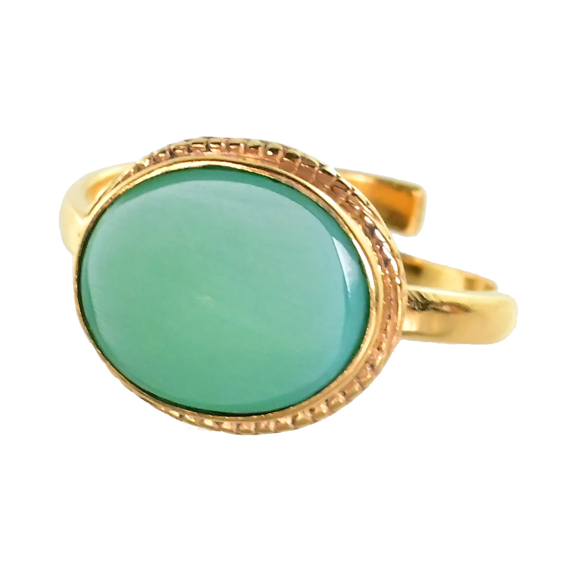 MW Gold Gemstone Ring AR1