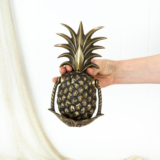 Pineapple Door Knocker (L) Dark