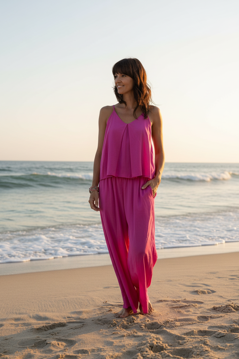 Essentials Pant in Pink