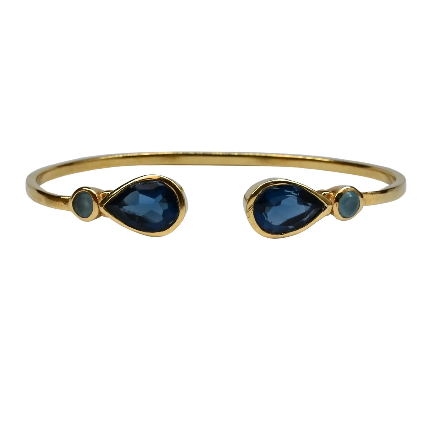 MW Cuff Bracelet with gemstones A62