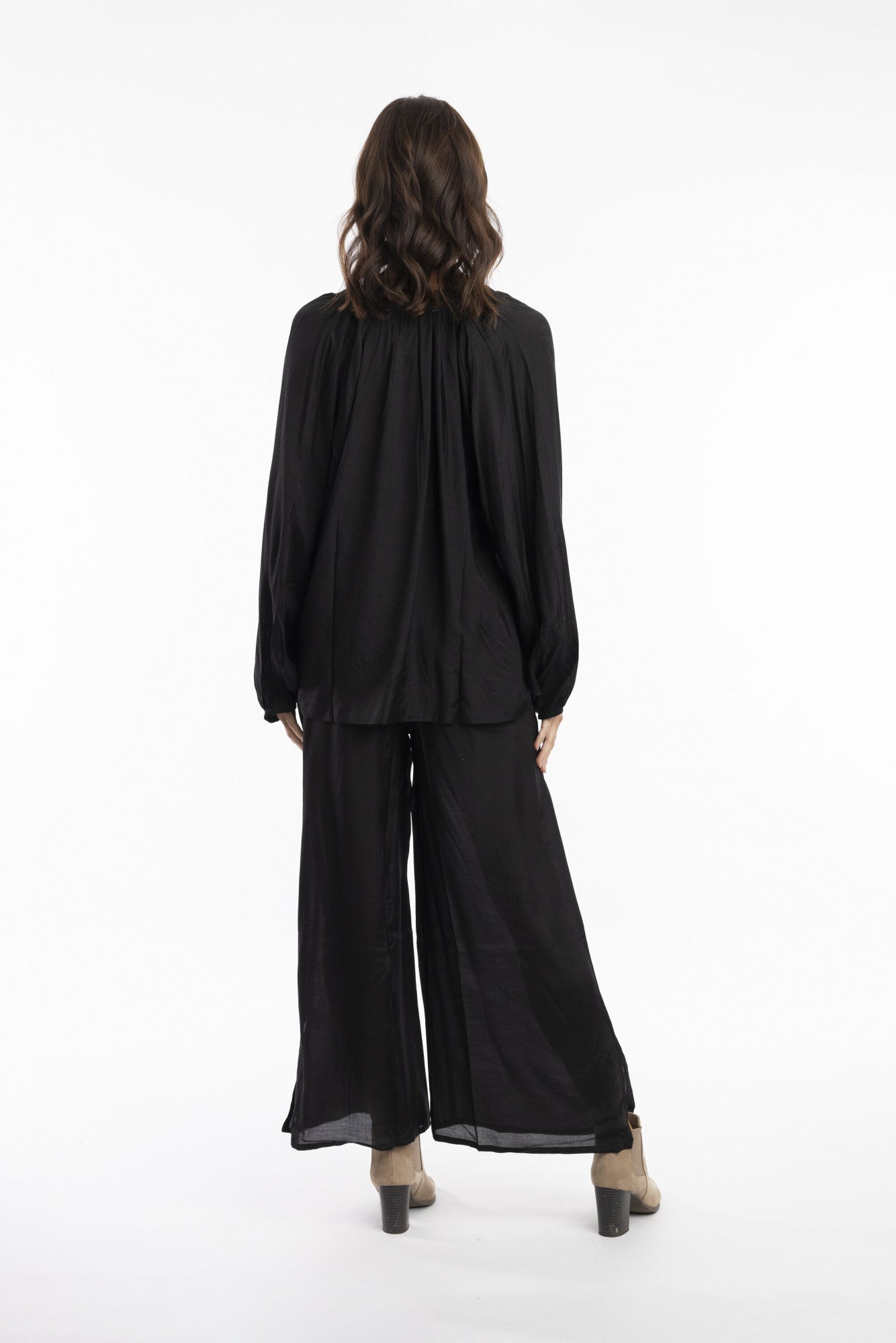 Solid Pants Black