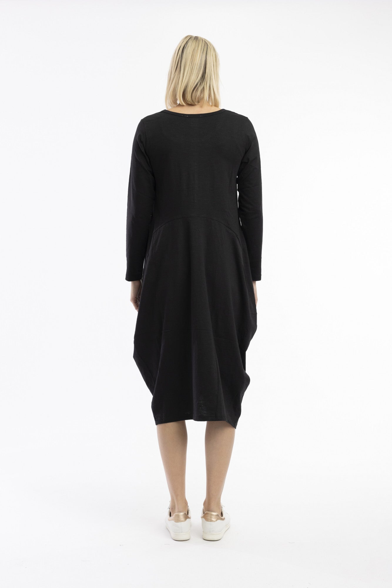 Essential Knits Dress Bubble Black
