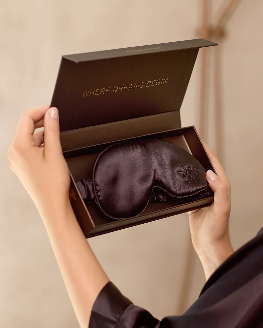 Sleep Eye mask - Midnight Black