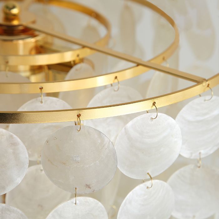 Capiz Shell floor lamp