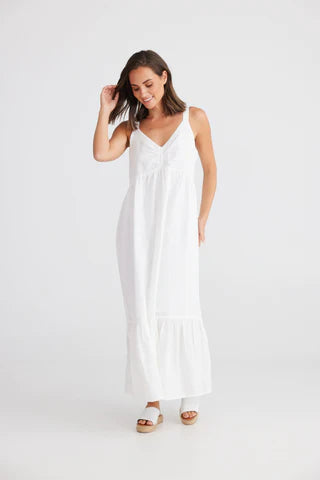 Midsummer Dress in White