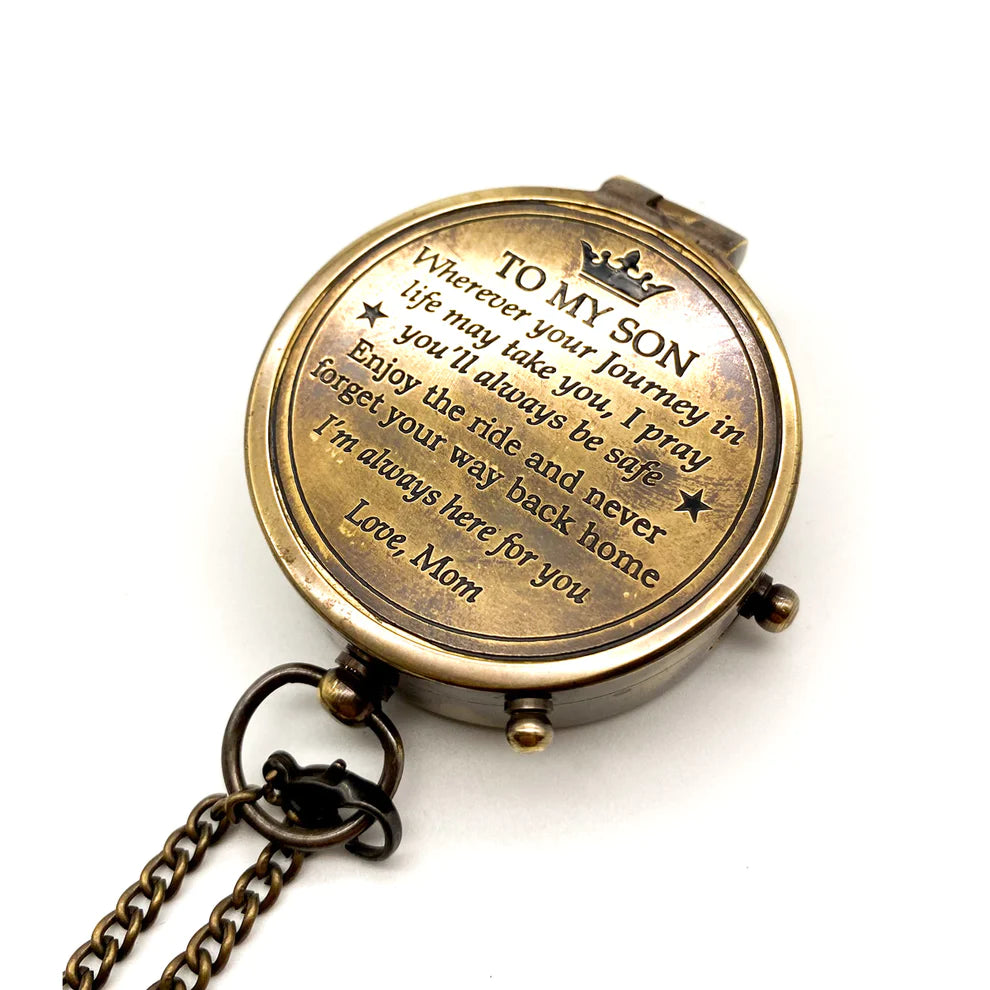 Compass with message - Son