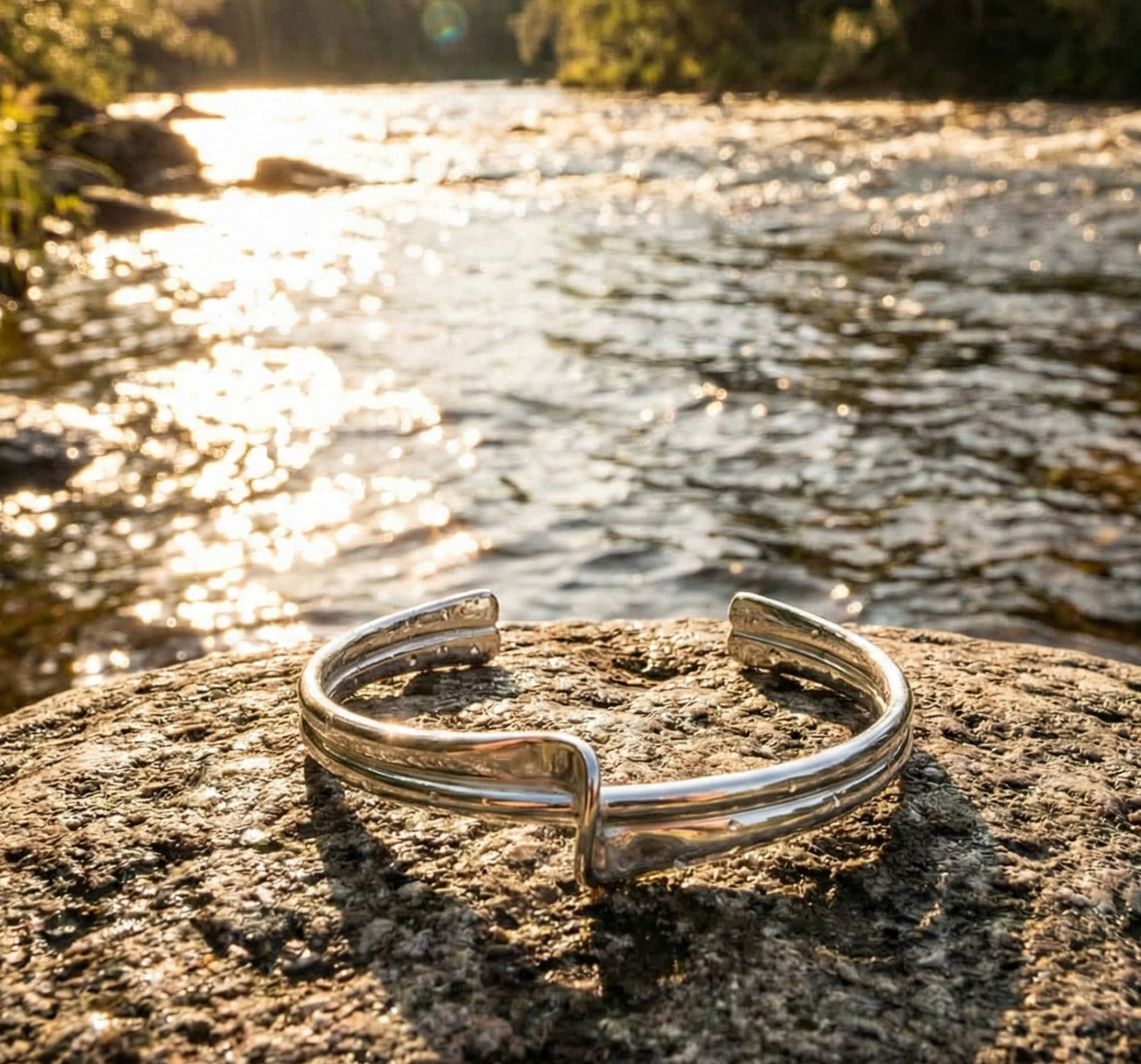 Riverflow Bracelet in Silver