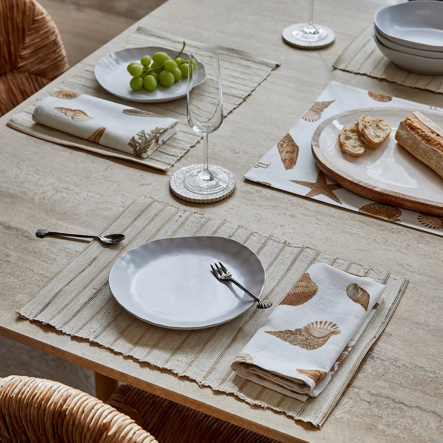 Atwood Hand Woven Natural Placemat
