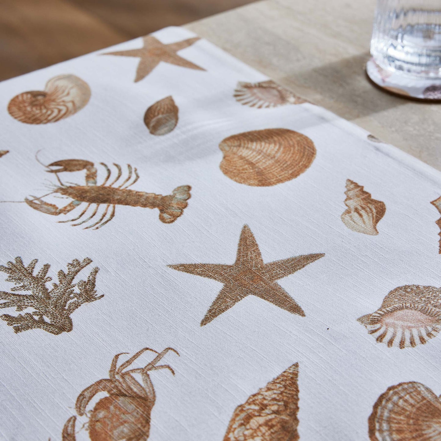 Shell Collection Table Runner
