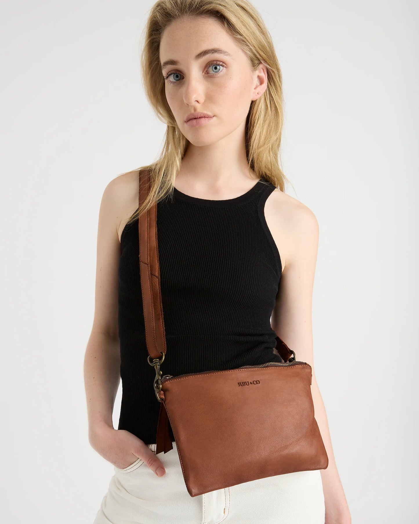 Monterey Crossbody - Cognac