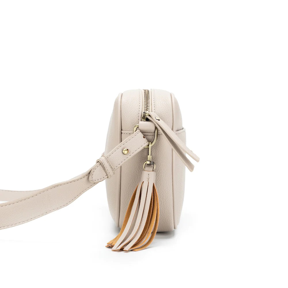 Raven Oatmeal Crossbody Bag