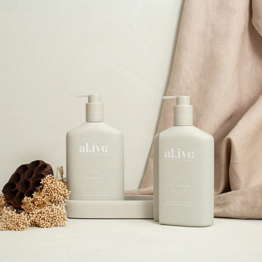 al.ive Sea Cotton & Coconut | Wash & Lotion Duo